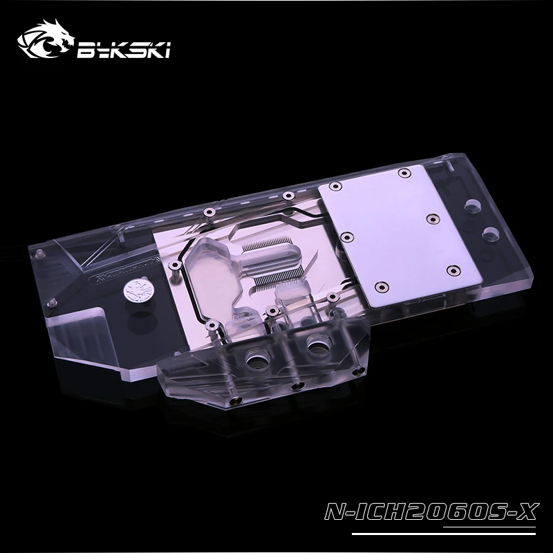 Bykski GPU водоблок для INNO3D RTX 2060 супер GTX1660 Ti супер полное покрытие Видеокарта кулер для воды