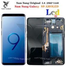 

Original 5.8' SUPER AMOLED LCD Display For Samsung Galaxy S9 LCD G960 G965 Display Touch Screen Digitizer Assembly