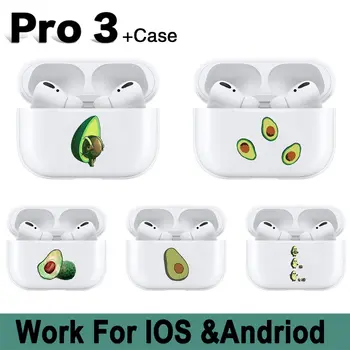 

Pro 3 TWS Headphones Wireless Bluetooth Earphone Airs Handsfree HiFi Stereo Sports Headse Avocado