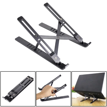 

Bracket Portable Desktop Holder Adjustable Aluminum Laptop Tablet Stand Compatible with All Laptops