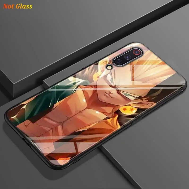 Black Cover Dragon Ball Z Goku for Xiaomi Mi A1 A2 A3 5X 6X 6 8 9 Lite CC9 F1 9T 9TPro Play Glossy Phone Case - Цвет: Style 08
