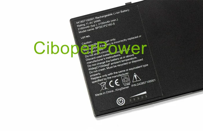 Оригинальное качество BP3S1P2160-S батарея для F110 планшетный ПК BP3S1P2160 G8M3X2 441857100001 P/N: 24285710000