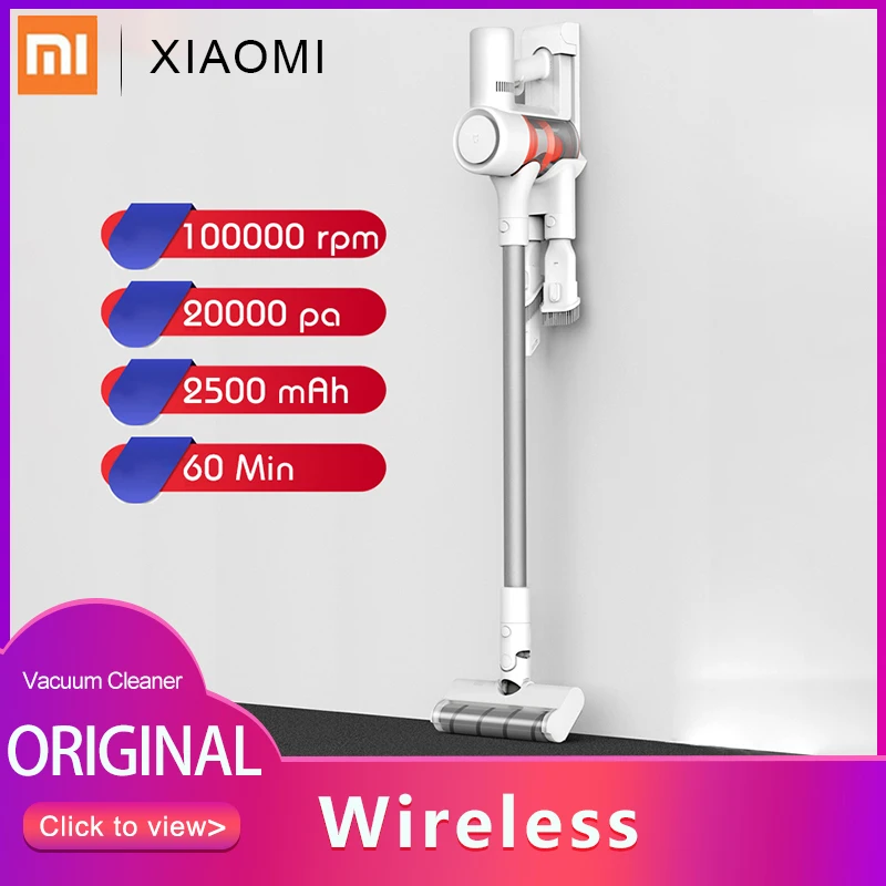 Беспроводной ручной пылесос XIAOMI MIJIA 1C щетка сверхмощный Электрический бытовой с