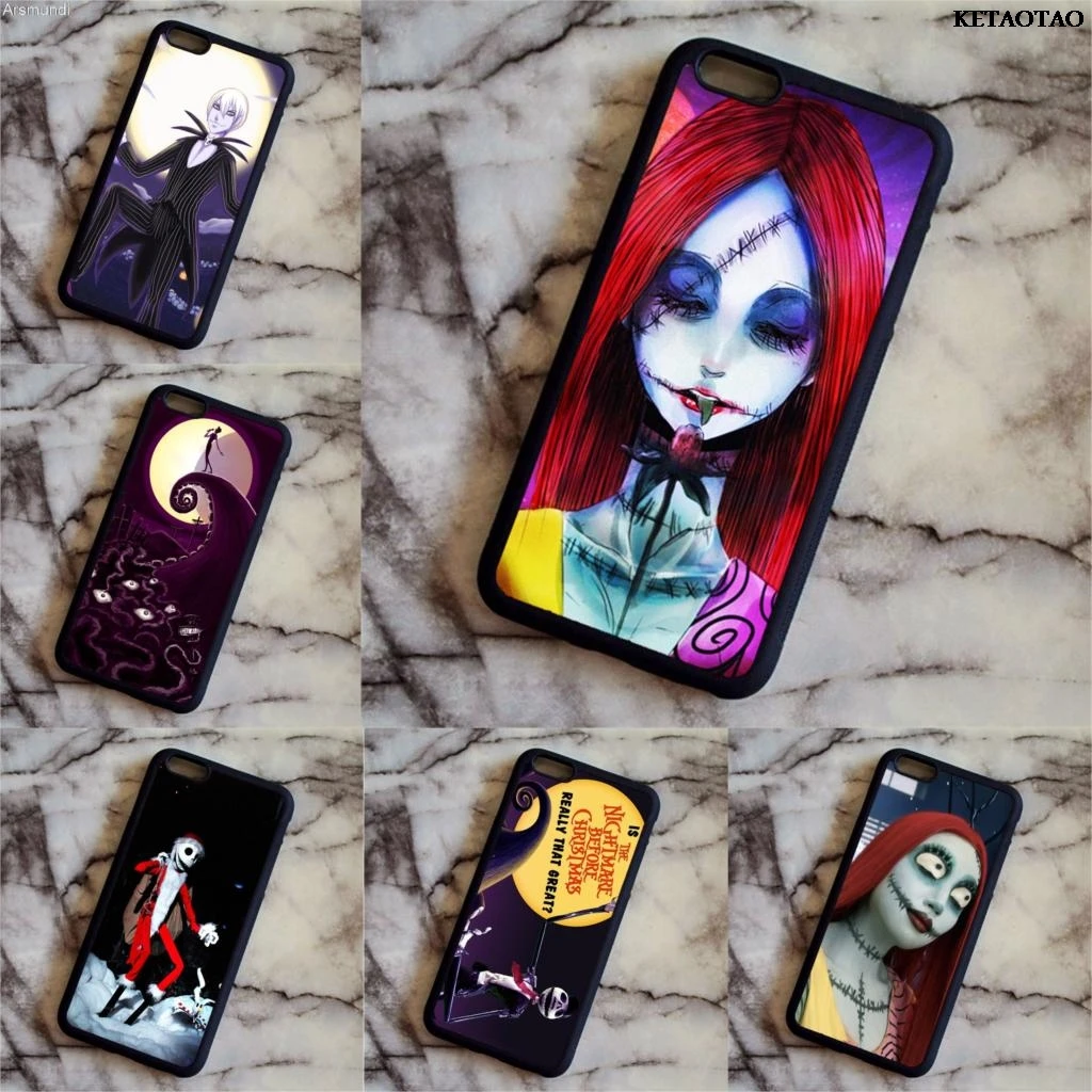 Arsmundi Кошмар перед Рождеством Sally Shock Buon chritsmas vigilia della серия для iPhone чехол Мягкий