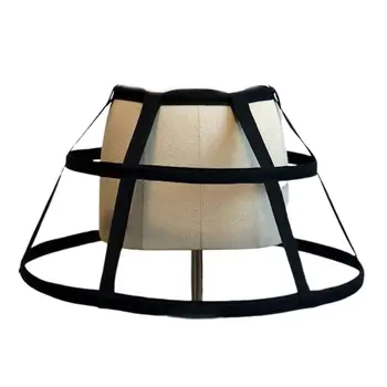 

Bridal Wedding Crinoline Underskirt 2 Hoop Hollow Out Cage Pannier Petticoat AXYD