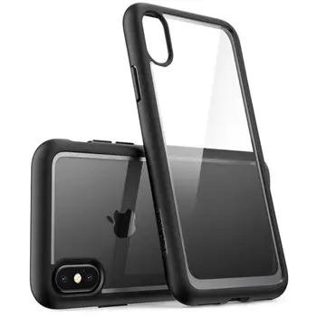 

I-BLASON For iPhone X Xs Case 5.8 inch Halo Series Anti-knock Scratch Resistant Clear Camouflage Back Case + TPU Bumper Cover