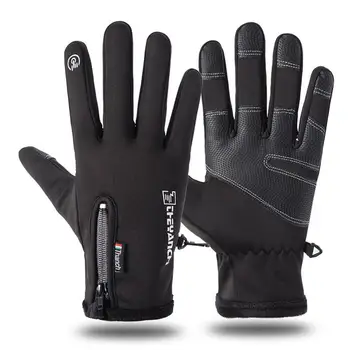 

Touch Screen Gloves Windproof Thermal Smartphone Texting Glove For Driving Cycling Running Winter Warm Gloves For Men Women