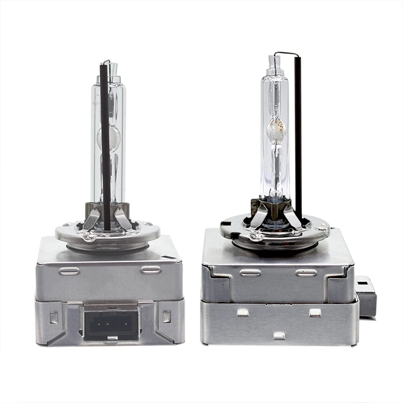 SUKIOTO OEM 35W D1S Xenon HID Bulb 4300K 5000K 6000K 8000K 55W D3S HID Xenon Lamp With Metal Bracket For D1 D3 Car Headlight Kit