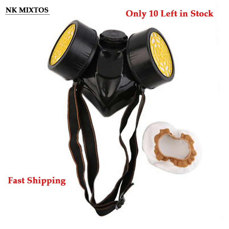 

NK MIXTOS Tool Mask Emergency and Double Protection Filter Glass for Exploration Protection Tools
