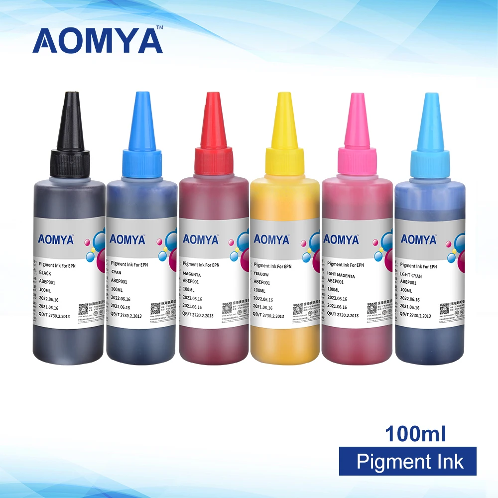 Universal Garrafa de Tinta Pigmentada Adequado para Epson Surecolor P600 P800 Stylus Pro 3800 7880 R3000 Printer Cor Refil 100ml x 9 - Imagem 2