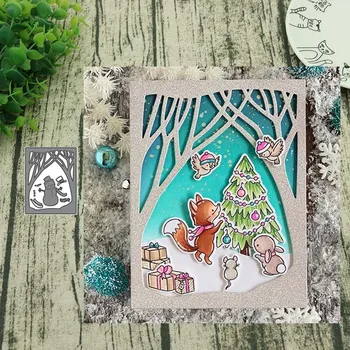 

New2019 Christmas board Metal Cutting Dies Flower border Crafts Die Cuts For DIY Scrapbooking Paper Cards Decorations