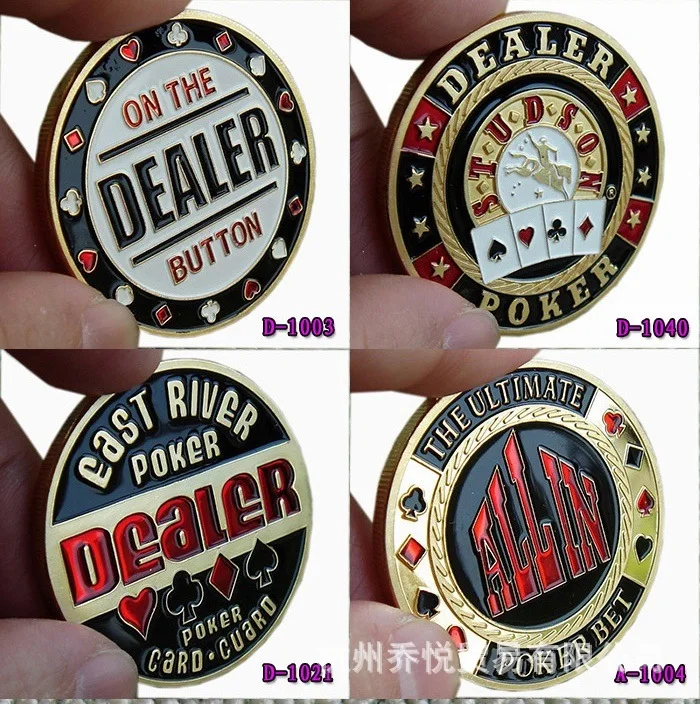 Dezhou City Poker металлический размер Blind Note 1 on