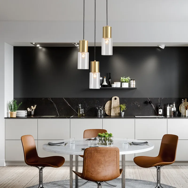 

Europe Restaurant Designer A Chandelier Concise Full Copper Villa Model Between Originality Personality Glass A Chandelier