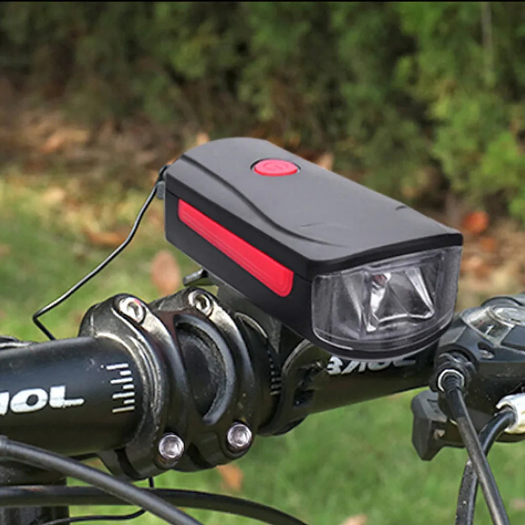 Высококачественный светильник заряжаемая через интерфейс USB Колонка велосипедный светильник для езды на велосипеде негабаритный вокальный головной светильник водонепроницаемые Аксессуары для велосипеда