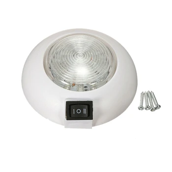 

LED Dual White Blue RV Caravan Trailer Boat Interior Ceiling e Light 12V