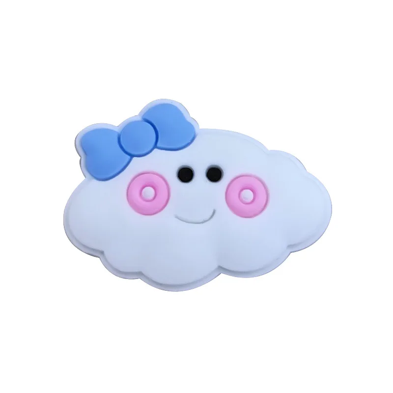 High Imitation 1PCS PVC Shoe Charms Cactus/ Luggage/Sunglasses/Jet Plane Shoe Decoration Accessories for Croc jibz Kid's Party