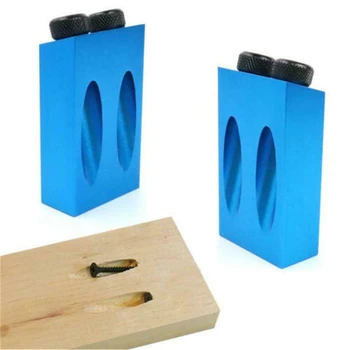 

Woodworking machinery accessories timber Oblique Hole Locator Angle Drill Guide Set Woodworking Puncher Tools