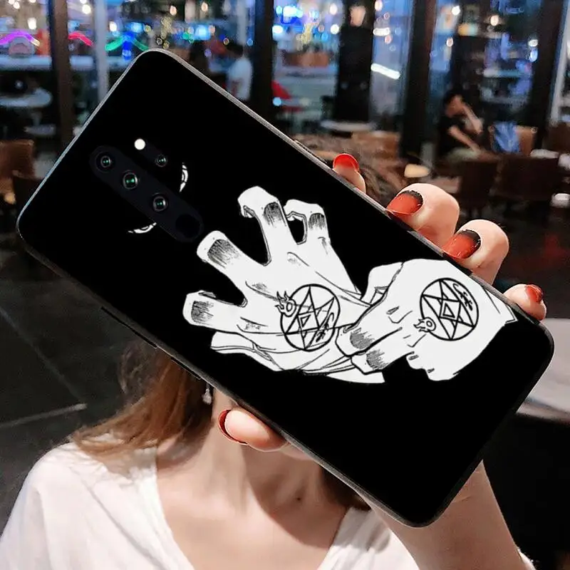 Anime FullMetal Alchemist Cao Cấp Ốp Lưng Điện Thoại Redmi Note 9 8 8T 8A 7 6 6A Đi Pro Max redmi 9 K20 K30 xiaomi leather case card Cases For Xiaomi