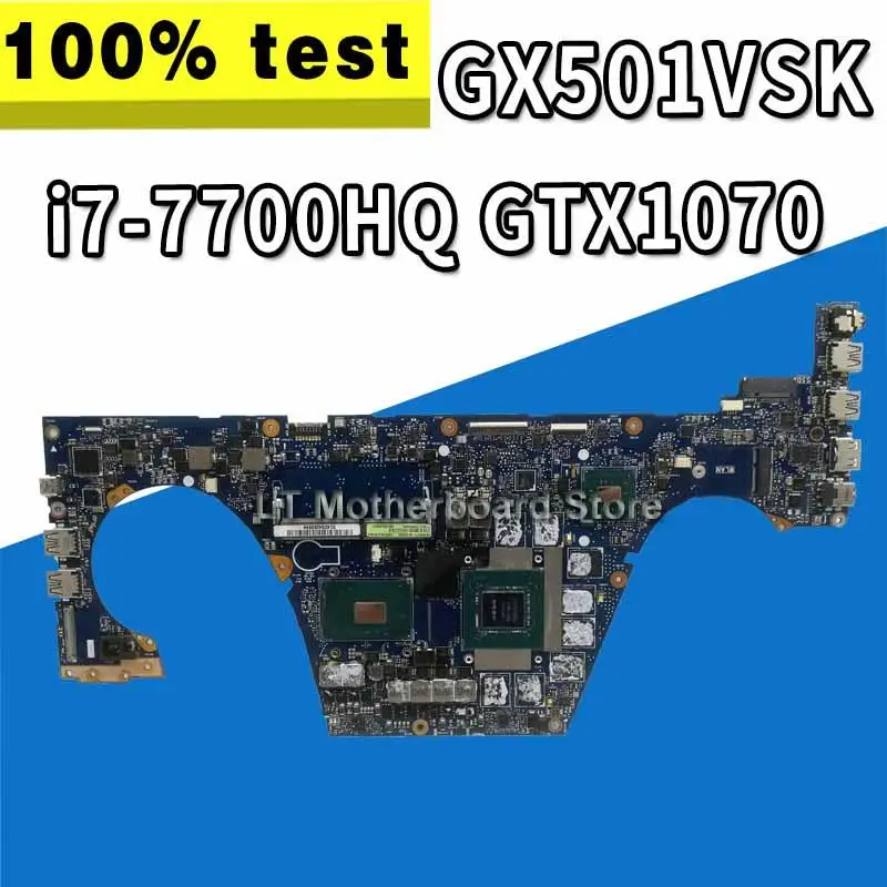 GX501VSK материнская плата i7 7700HQ GTX1070 для ROG ASUS GX501VI GX501VS ноутбука (обмен)!|Материнские