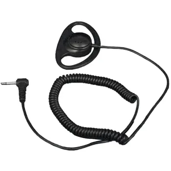 

3.5mm Listen Only D Shape Earpiece Earhook For Speaker Mic For Motorola For Kenwood