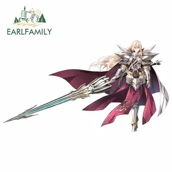 

EARLFAMILY 13cm x 7.2cm For Anime Creative Car Stickers Vinyl Car Wrap Decal Waterproof Refrigerator 3D Occlusion Scratch