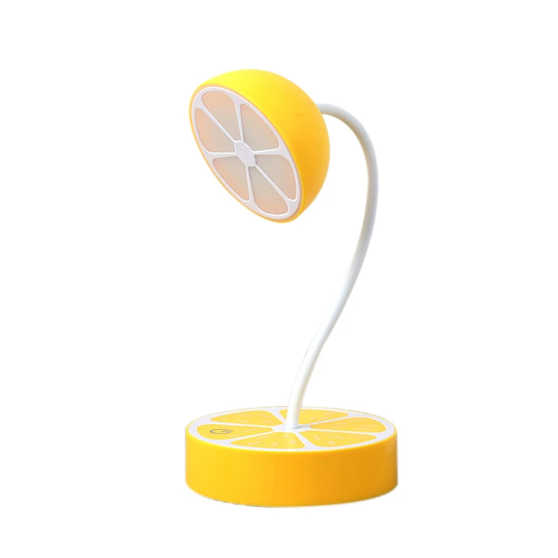 

Usb Rechargeable Lemon Led Desks Table Lamp Adjustable Intensity Reading Light Press Switch Desk Lamps Desk Lamps