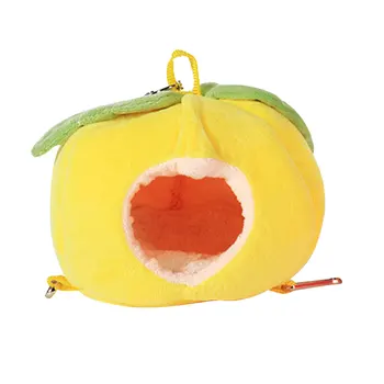 

Fruit House Small Animals Pet Hammock Home Plush Washable Hamster Sleeping Winter Warm Hedgehog Hanging Bed Guinea Pig