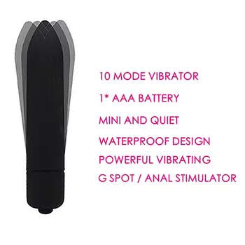 YEMA Crystal Jewelry Butt Plug Massager Silicone Vibrator Sex Toys for Woman Anal Plug Gay 10 Mode Bullet Vibrator 5