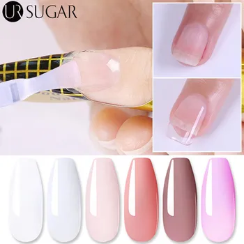 

UR SUGAR Quick Extension extension nail gel Clear Pink Acrylic Builder UV Gel 7.5ml Nail Extend Gel Polish