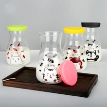 400 мл двойная кофейная чашка, высокое боросиликатное стекло, чашка для холодных напитков, чашка для горячих напитков, стеклянная чашка с милым рисунком, чашка для молока, чая