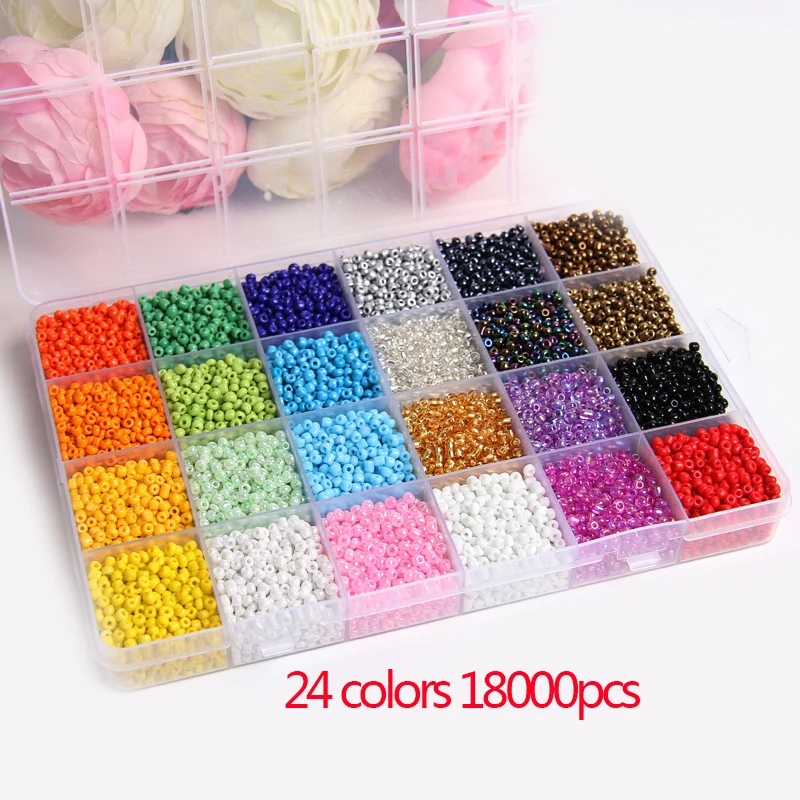 BeadsPack Fuse Beads Kit for Kids with 22000 Beads 2.6mm - 3