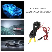 

Car Reverse Camera Video Cable For Car Rear View Universal Parking 6m Wire Match Multimedia Monitoring With 1M Power Cable
