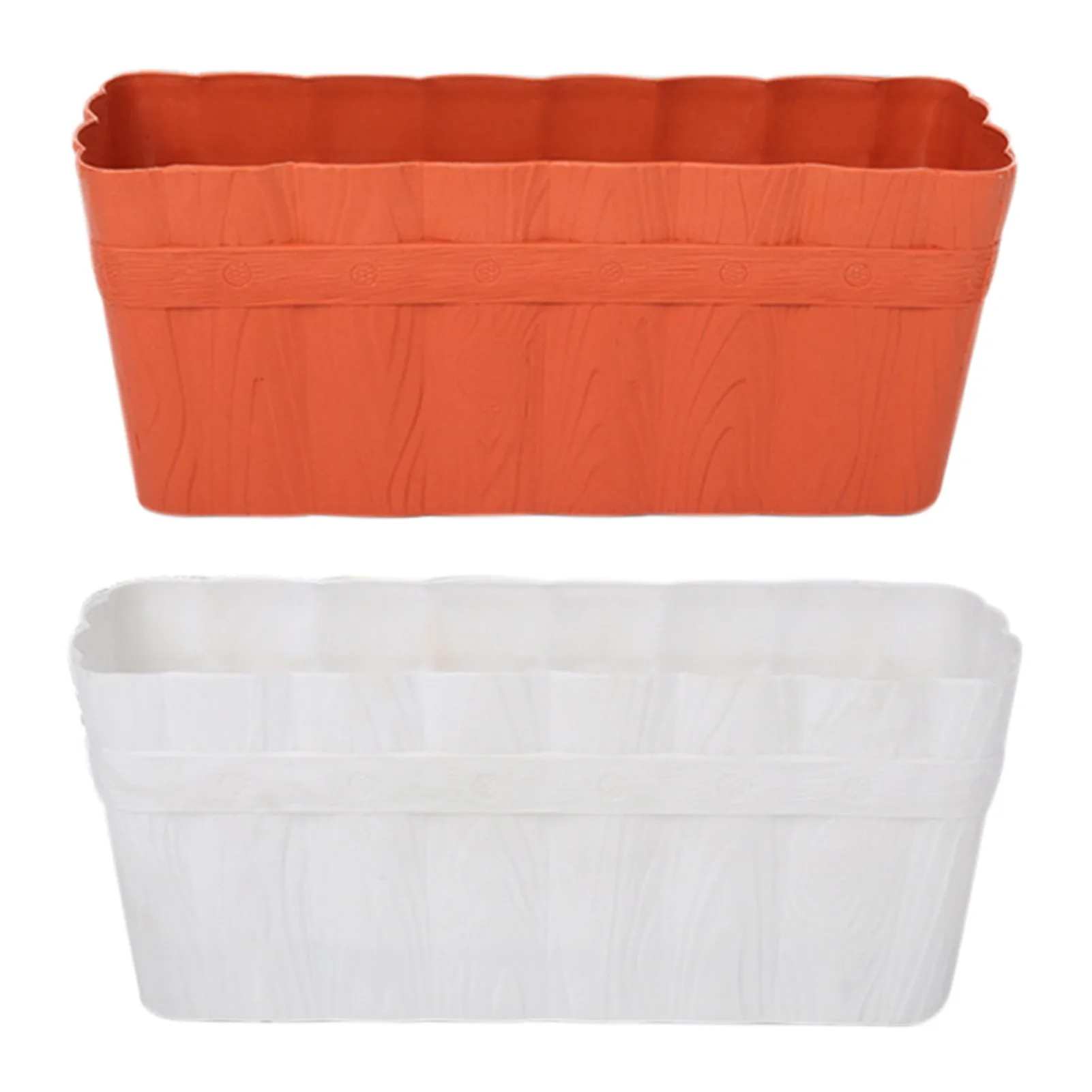 

New Creative Tree Pattern Rectangular Desktop Office Hotel Water Absorbing Flower Pot Watering Planter Indoor Balcony Flower Pot