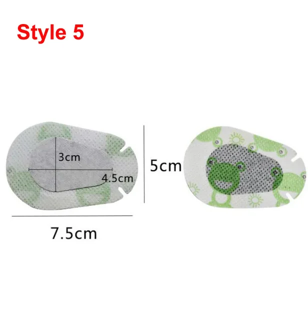 20Pcs Cartoon Medical Eye Patch Amblyopia Eye Patches Colorful Child Amblyopia Training Orthoptic Corrected Eyeshade Occlusion