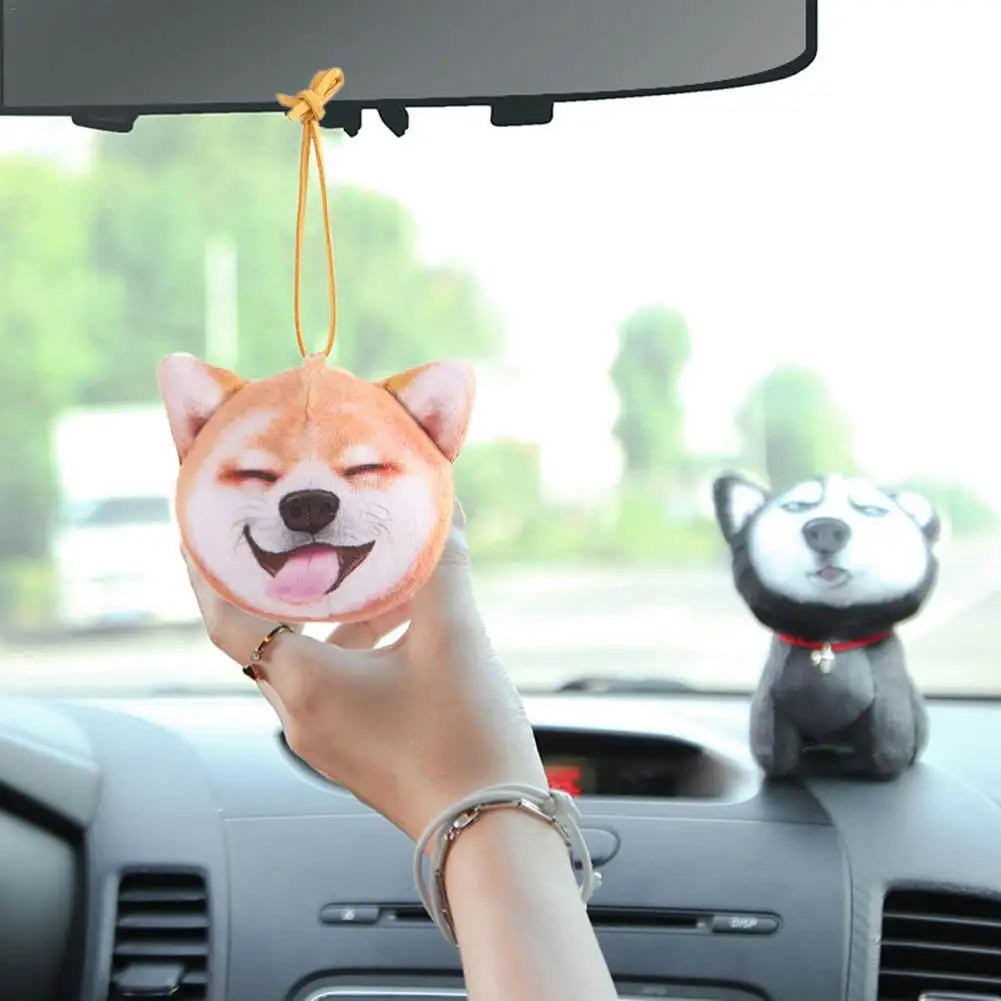 Автомобильные аксессуары, креативные Автомобильные украшения, милые 3D Животные, ароматерапия, Автомобильный интерьер, подвеска, Мультяшные автомобильные аксессуары, интерьер