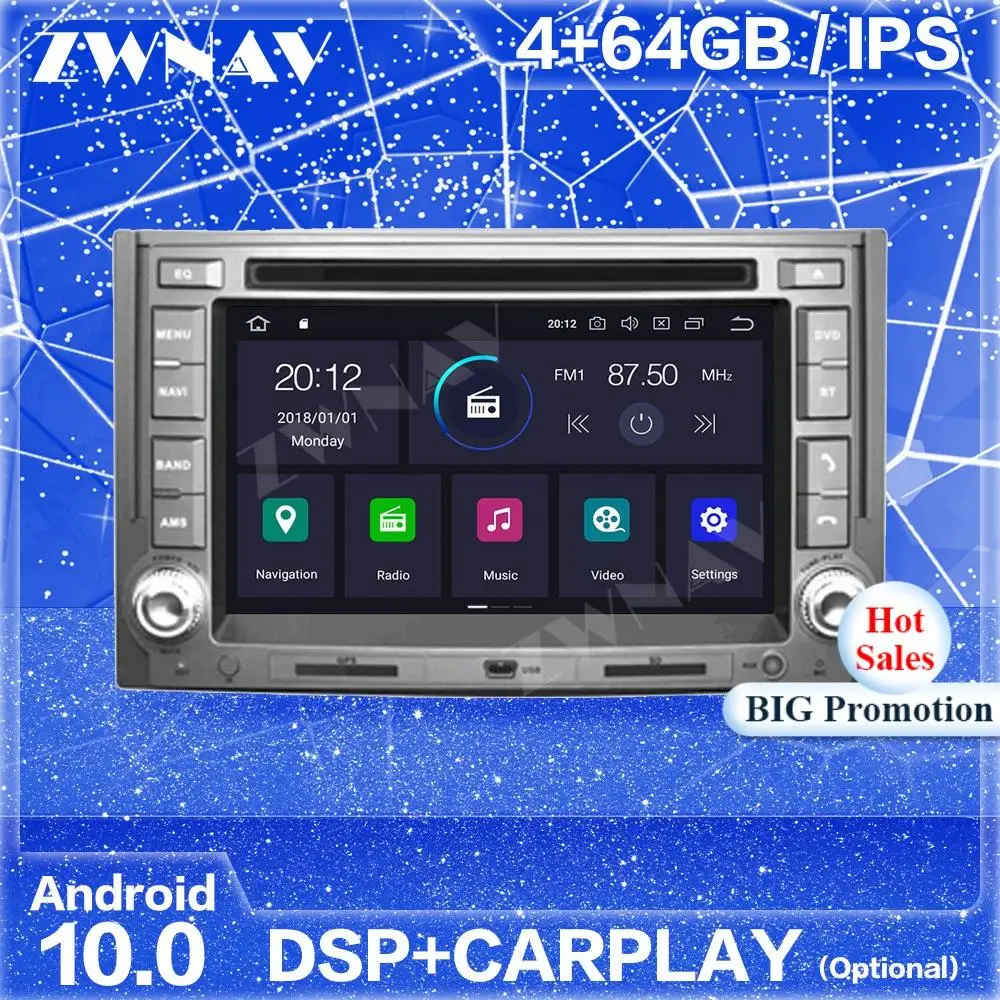 IPS Android экран GPS для Hyundai H1 Grand Royale I800 2007 2008 2009 2010 2011 + Авто Радио стерео