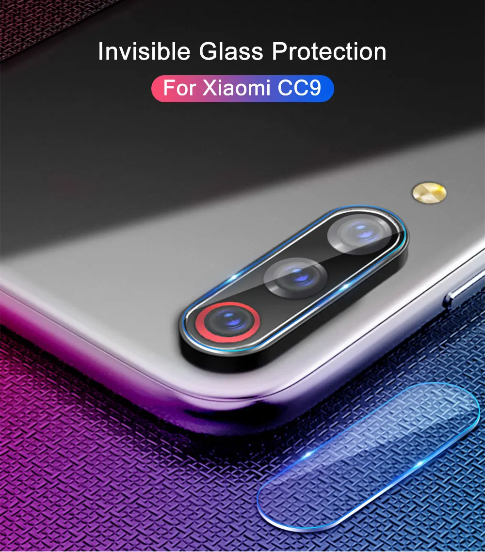 2 шт. для Xiaomi mi 9 Lite защита для объектива камеры закаленное стекло для mi A3 Lite mi cc9 cc9e Защитная стеклянная крышка для камеры
