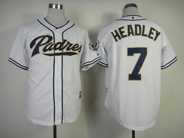 AS PICTURE Sewn Men San Diego Eric Hosmer Tony Gwynn Trevor Hoffman Manuel Margot Christian Villanueva Jose Pirela Carlos Asuaje jersey - Цвет: AS PICTURE
