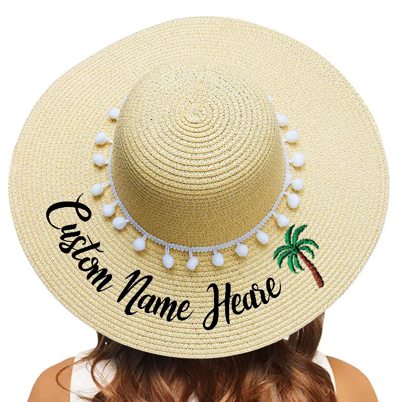 Embroidery Personalized Custom Text 