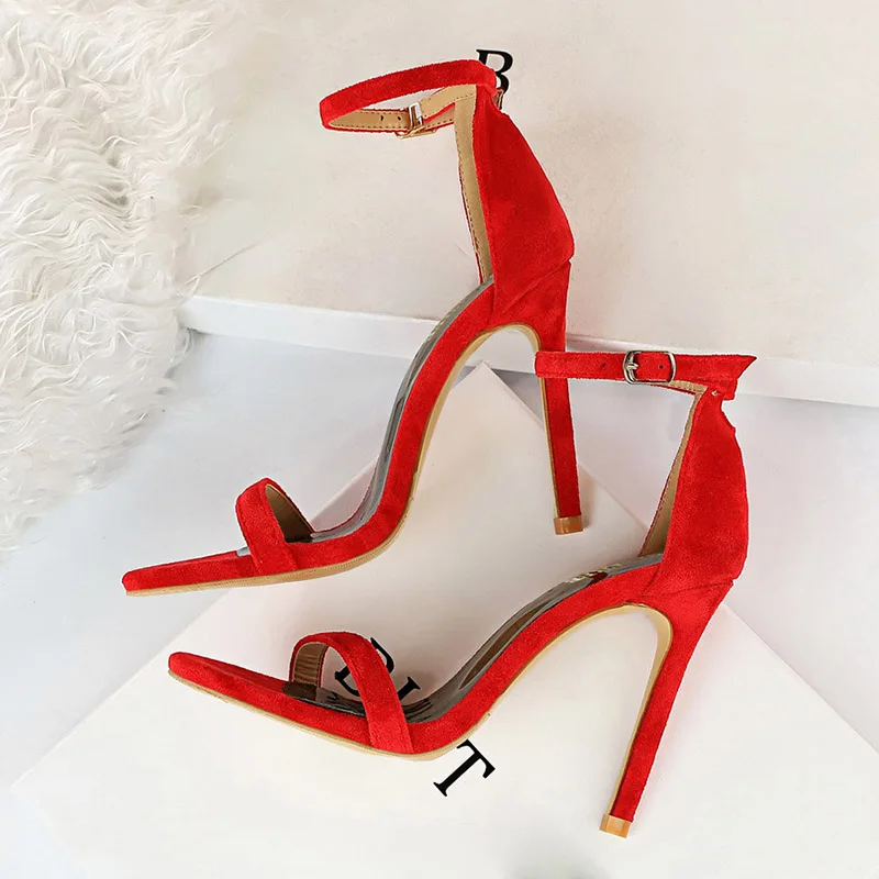 Women Sandals High Heels 10cm Summer Ladies Heel Pumps Stiletto
