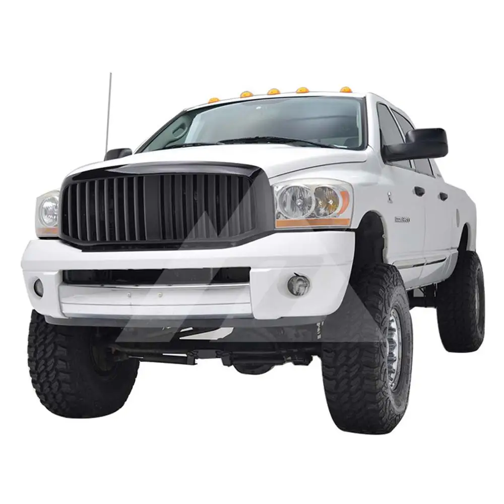 Для 2006 2007 2008 Dodge Ram 1500/2007 2008 2009 Dodge Ram 2500 3500 ABS черный вертикальные решетка