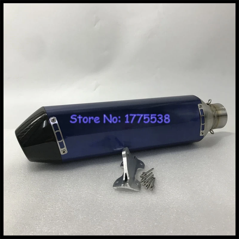 Customized 38mm/48mm/51mm/54mm/57mm/61mm/63mm/65mm/67mm/70mm Motorcycle Exhaust Muffler Escape for Tmax 530 Xmax MT07 MT09 R3 R6 - Image 2