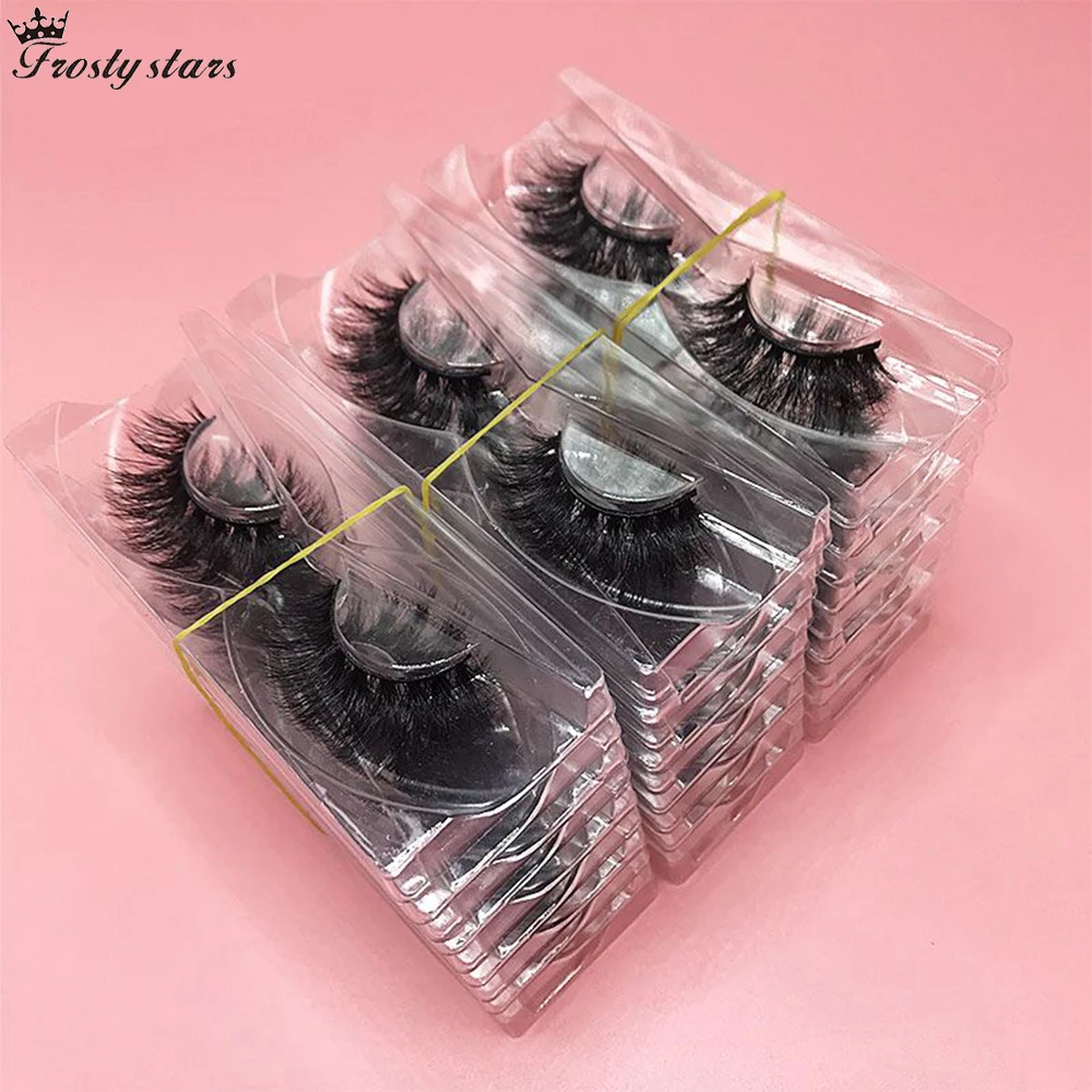 

Wholesale 3D Mink Lashes Makeup Short False Eyelashes Bulk Wispy Natural Fake Eye Lashes Thick Fluffy Mink Eyelashes Vendors
