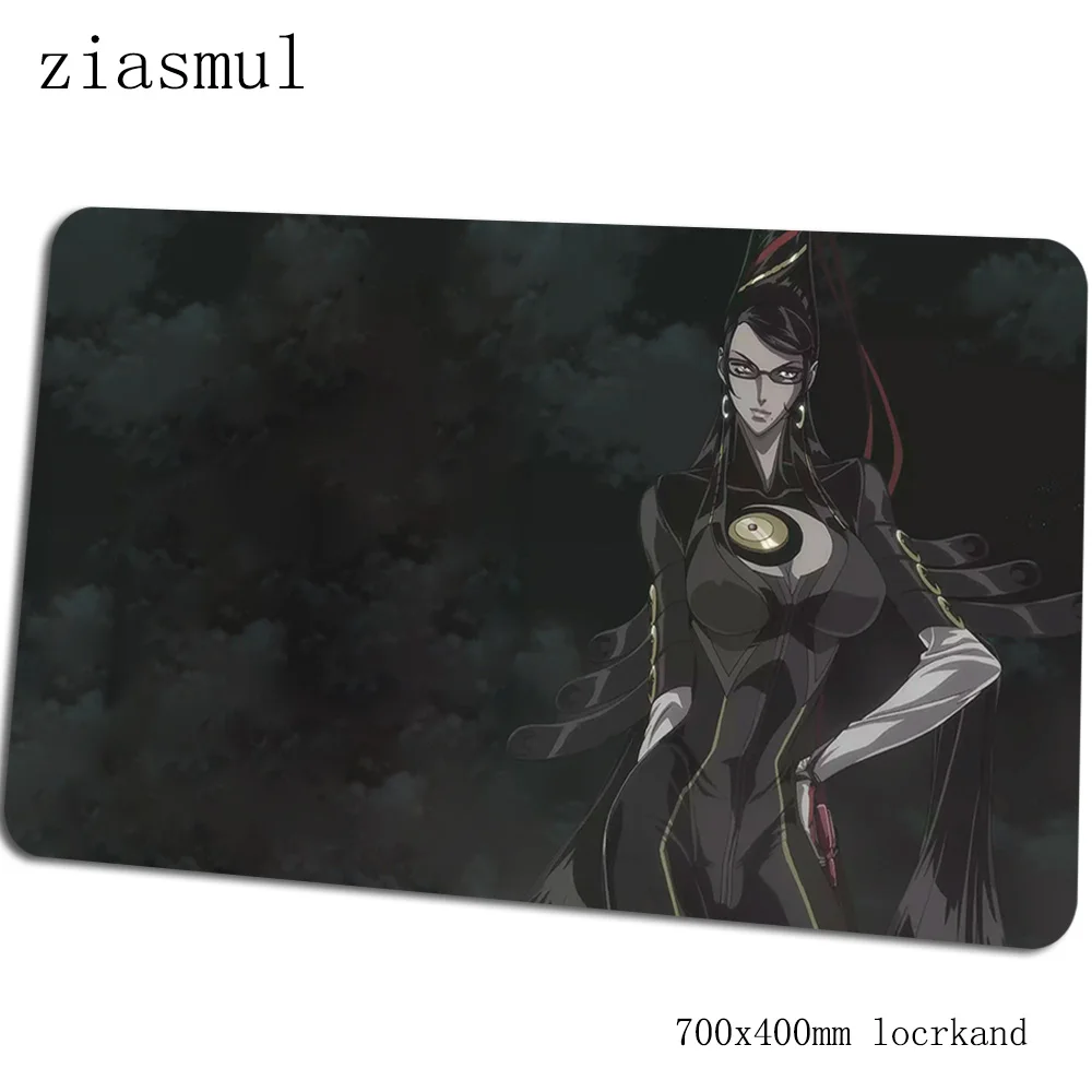 Bayonetta геймерский коврик для мыши домашний 70x40 см игровой коврик для мыши большой модный ноутбук аксессуары для ПК ноутбук padmouse эргономичный коврик - Цвет: Size 700x400x2mm
