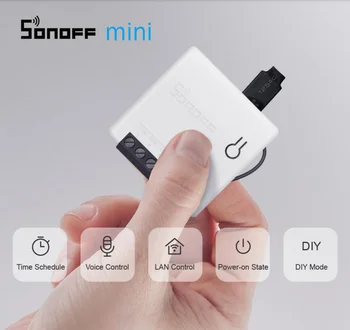 

SONOFF Mini DIY WiFi Switch Wireless Smart Home Smarthome Multifunction Switch Work With Alexa Google Home IFTTT eWeLink APP