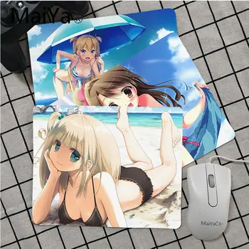 

Maiya Top Quality Beach Sea Bikini Girl Anime Unique Desktop Pad Game Mousepad Top Selling Wholesale Gaming Pad mouse