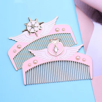 

Cute Cartoon Plastic Kids Children Hair Brush Girls Hairbrush High Quality Hair Comb Girls Hairdresser Cartoon Hairdressing Comb