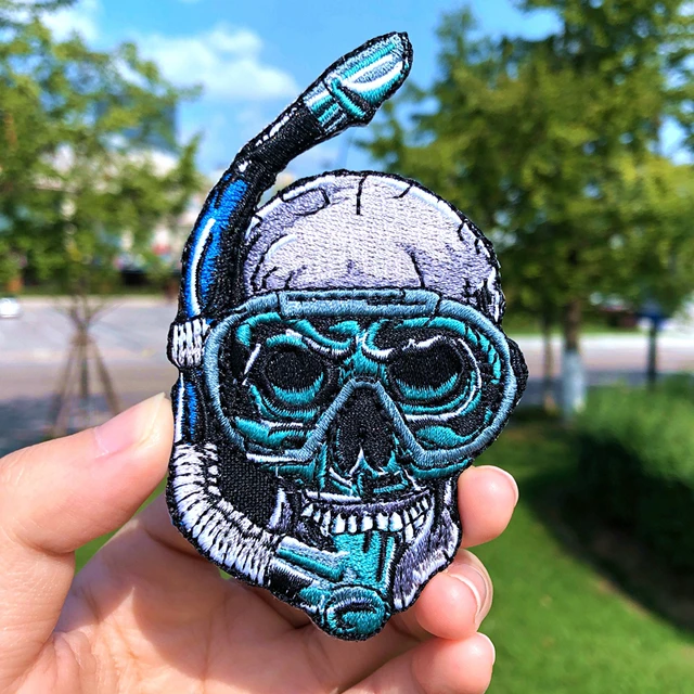 Prajna Hippie Punk Applique Embroidered Patch 3D DIY Iron on