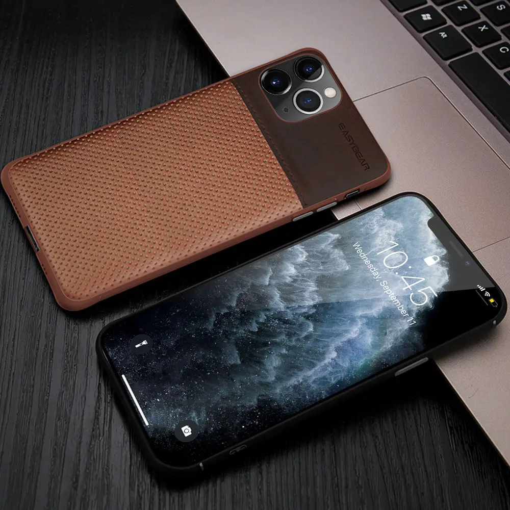 2020 Genuine PU Leather Business Case for iPhone 11 Pro Max Series 1