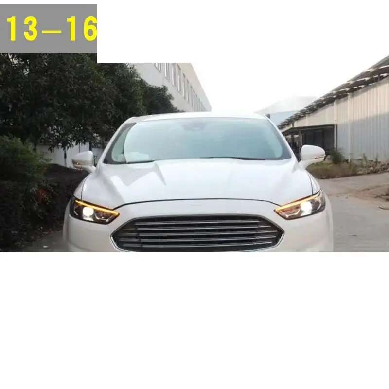 Drl Luces Para Auto Assessoires светодиодные боковые поворотники Automovil фары Задние Автомобильные фары в сборе 13 14 15 16 для Ford Mondeo